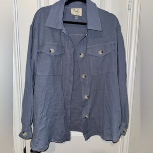 Fantastic Fawn Blue Button Down Shirt